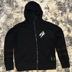 Nike Women's Black Zip-Up Jacket